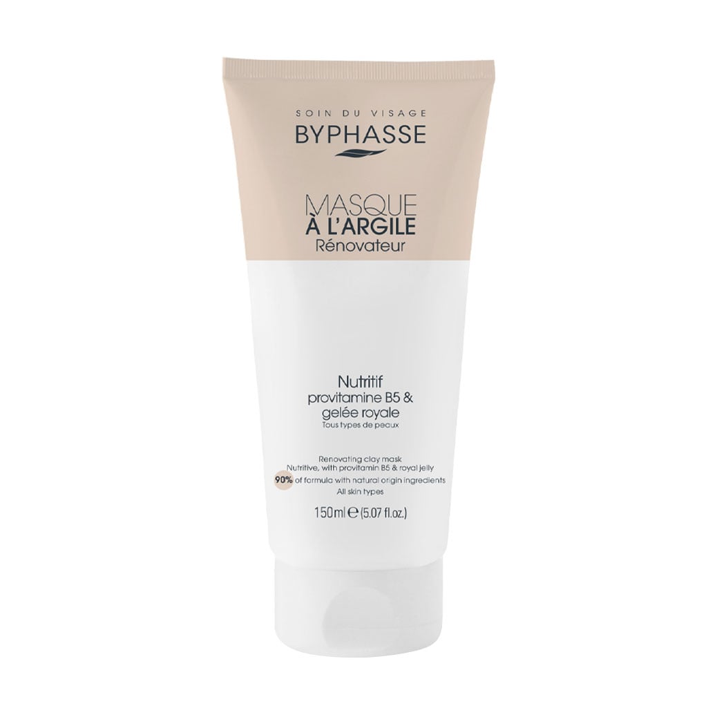 Відновлювальна глиняна маска для обличчя Byphasse Masque A L'argile Renovating, 150 мл
